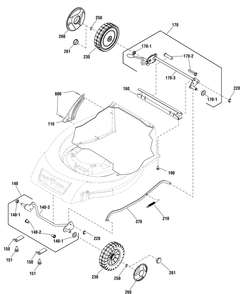 Part Location Diagram of HA25131D Murray Circlip